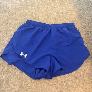 Under Armour Women's Royal Blue Athletic Shorts